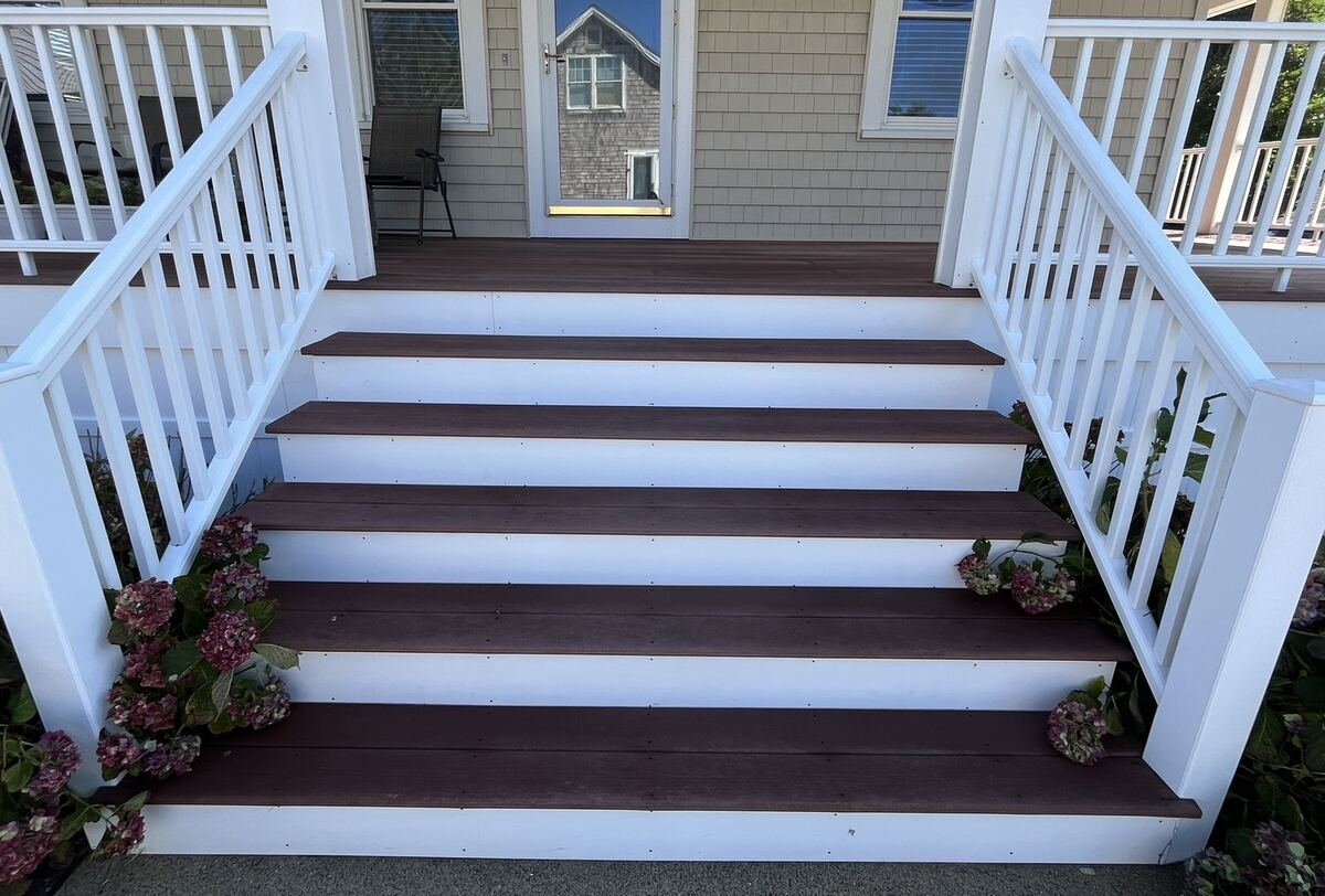 Bright exterior surface after professional washing